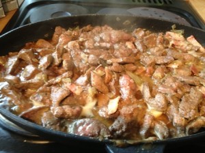 Liver and Bacon Prep for Paté